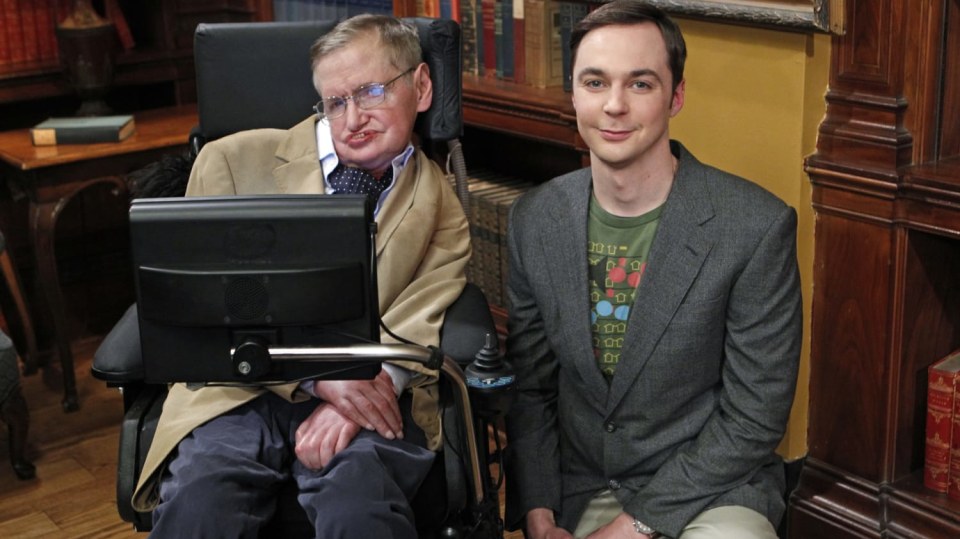 Stephen Hawking a Sheldon